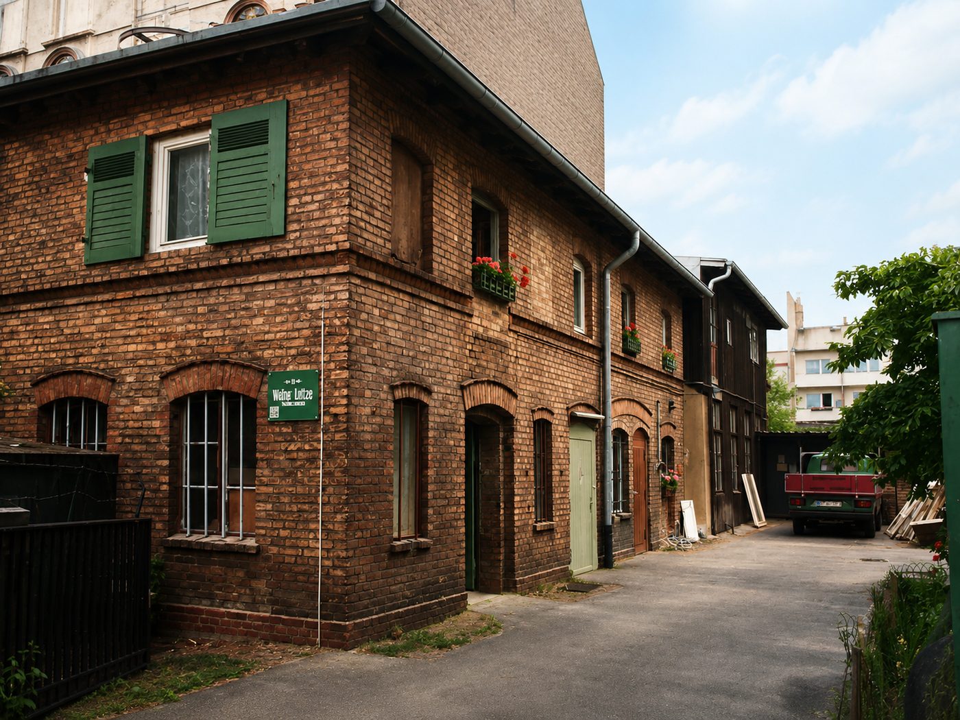 Werkstatt in der Mittelstrasse